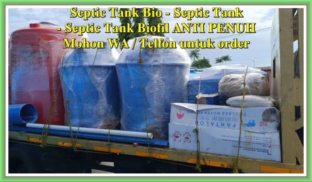 Septictank, Sepiteng Biofilter, Biotank, Biofil,