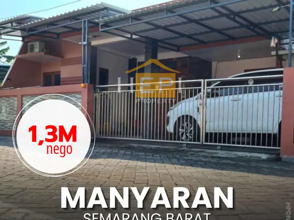 Dijual Rumah di Manyaran Semarang Barat