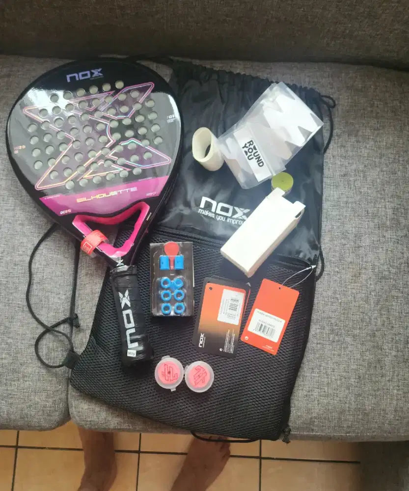 Raket Padel Nox X-ONE Silhoutte 2025 100% Original Kondisi Baru Paket