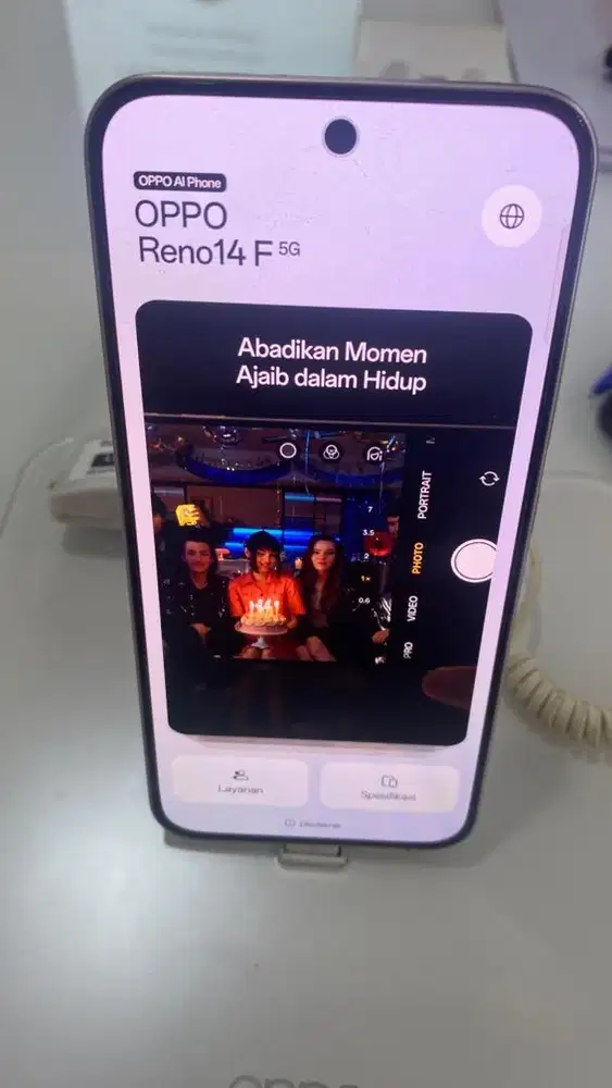 oppo reno 14f 5g cicilan bunga 0%