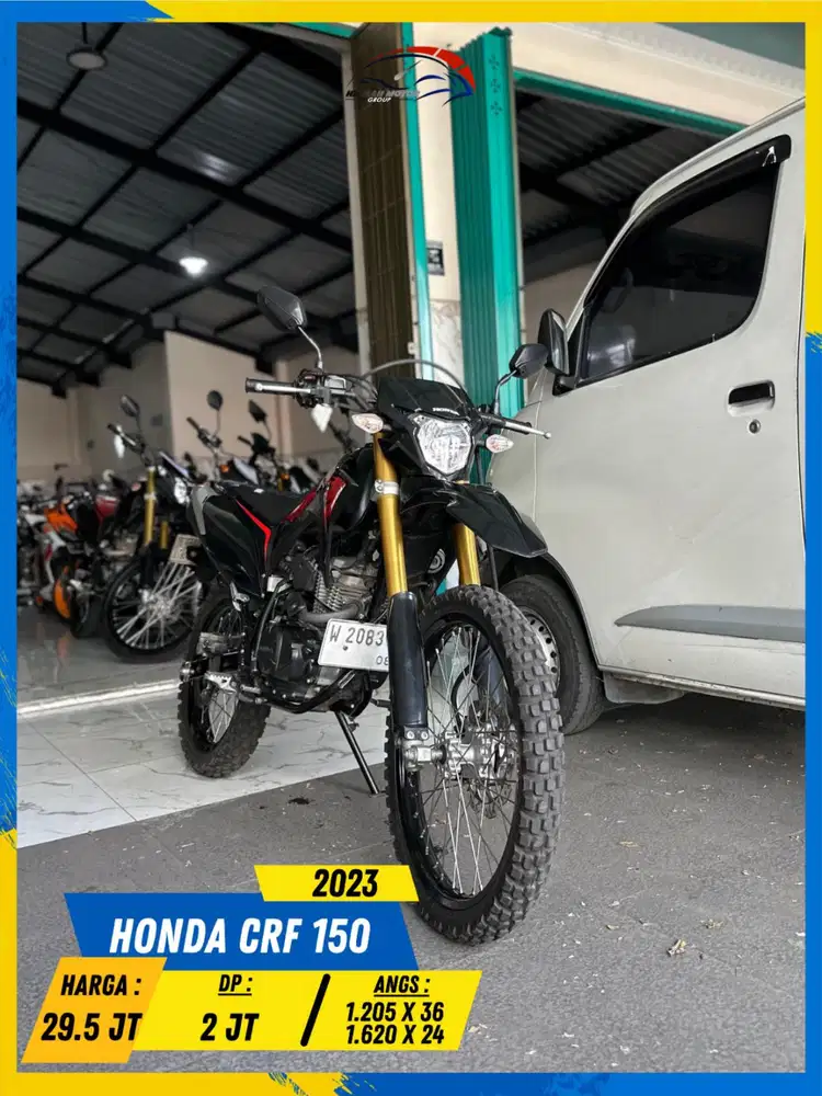 HONDA CRF 150 2023 PLAT W READY BOSSKU HIKMAH MOTOR KEPUH MALANG