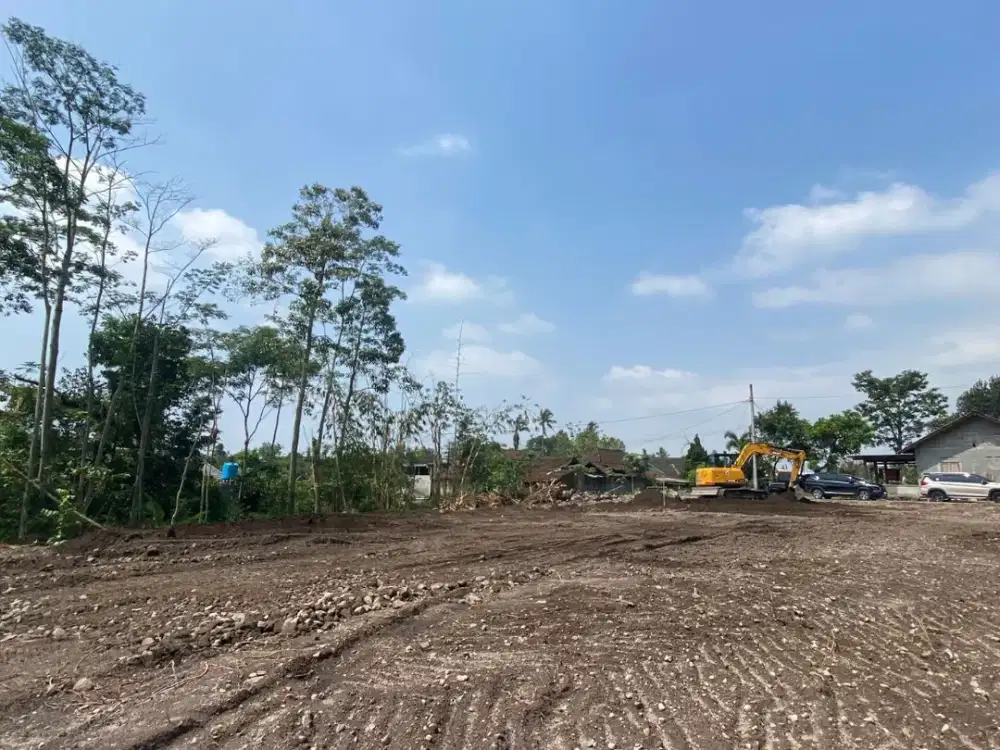 5 Menit Kopi Klothok Tanah Pakem SHM Siap Bangun Area Cndibinangun