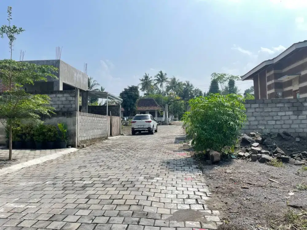 6 Menit Pasar Jangkang Tanah Ngaglik SHM Ready Siap Bangun