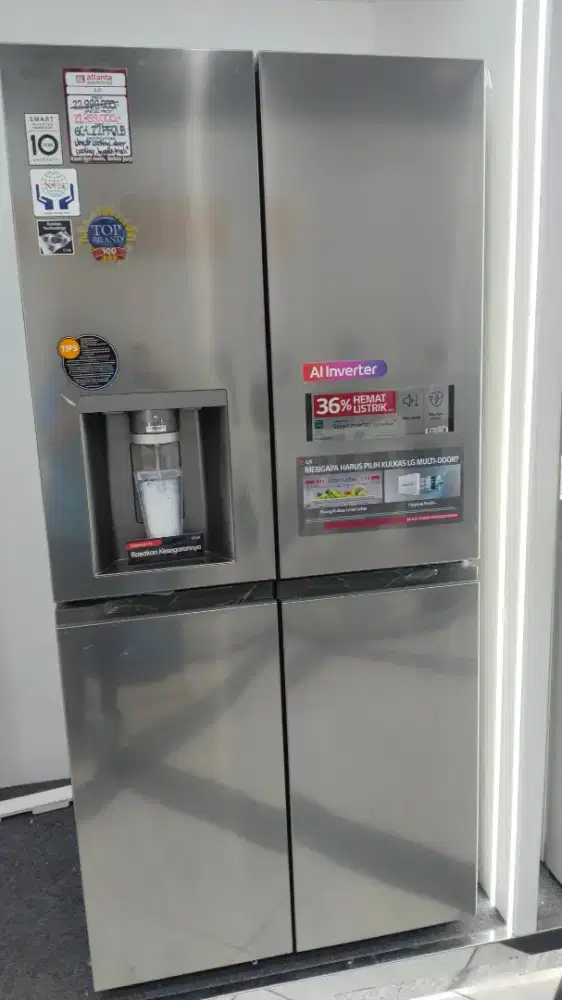 Kulkas Multidoor di Lg Promo Cashback Gede di Atlanta Mataram