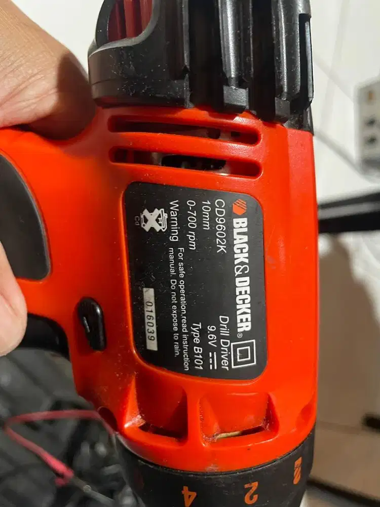 Bor Baterai Black&Decker,normal