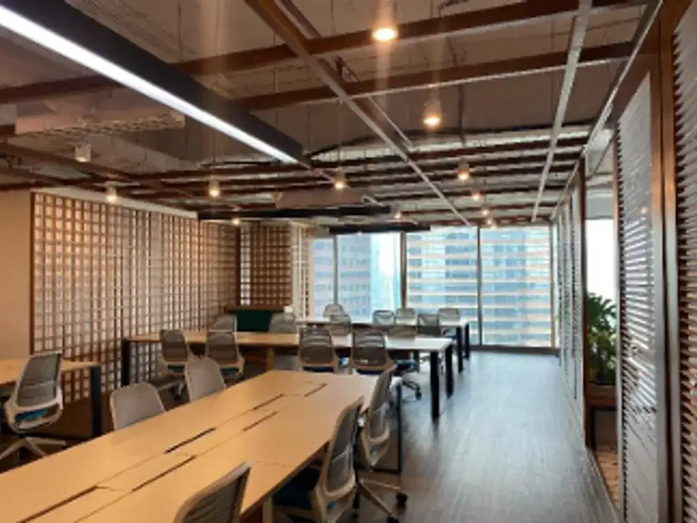 Kantor Unit Furnished 6 Pax di AIA Central Area Sudirman Jakarta