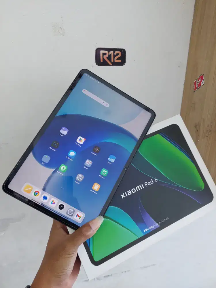 Xiaomi mipad 6 WiFi 8/256 seken fullset resmi