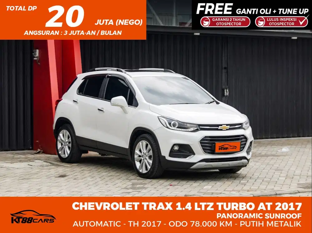 CHEVROLET TRAX 1.4 LTZ TURBO AT 2017