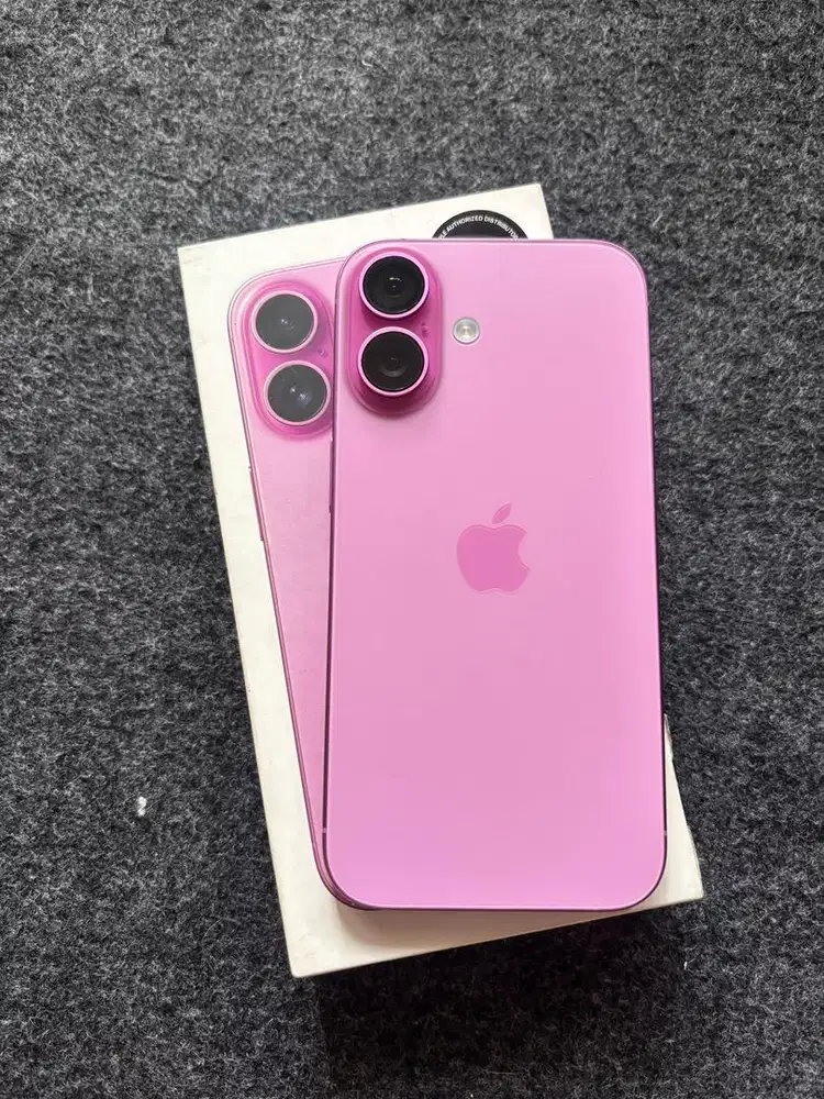 iPhone 16 128 GB Pink Resmi Digimap