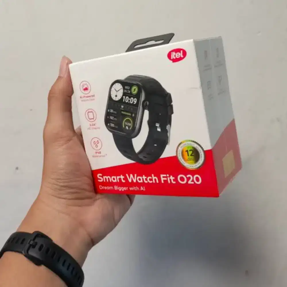 Itel Smart Watch Fit 020 Black Original