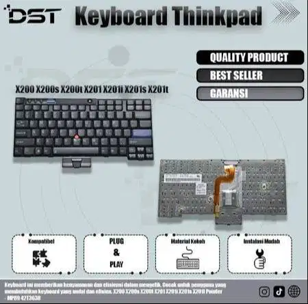 Keyboard Laptop Lenovo IBM ThinkPad X200 X200s X200t X201 X201i X201s