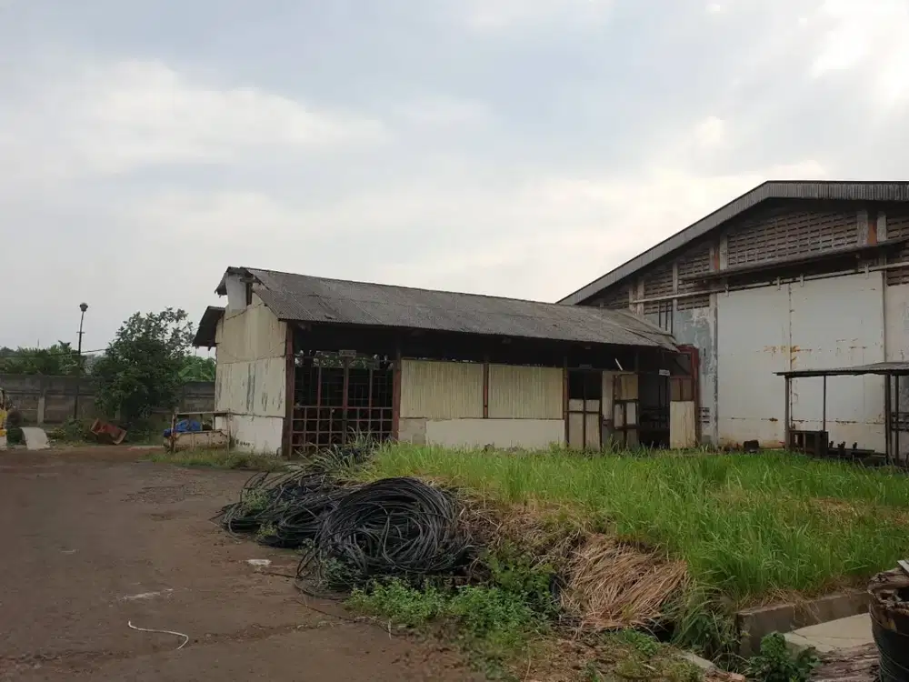 Gudang Pabrik Lanbau Citereup Cibinong Bogor Sentul Jual Murah Luas