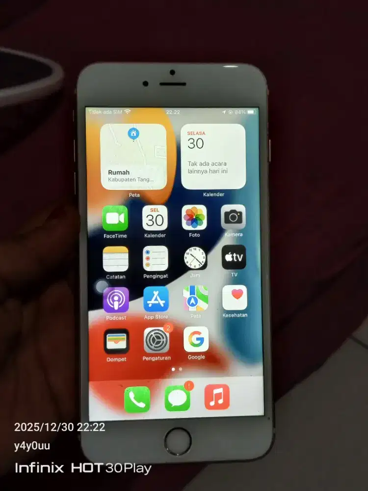 iPhone 6s plus ram 16 kondisi normal gda minus
