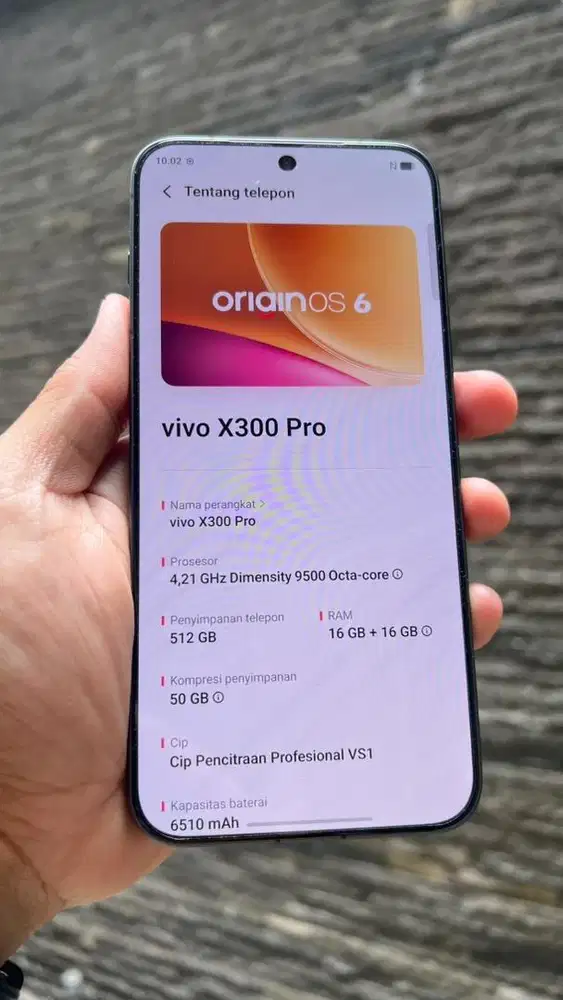 VIVO X300 Pro 16/512GB BLACK (HANYA BEKAS REVIEW)