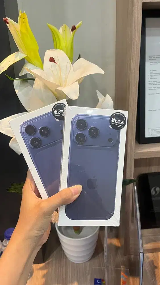 IPHONE 17PRO 256 BLUE NEW RESMI