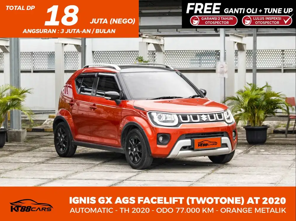SUZUKI IGNIS GX AGS FACELIFT (TWOTONE) AT2020