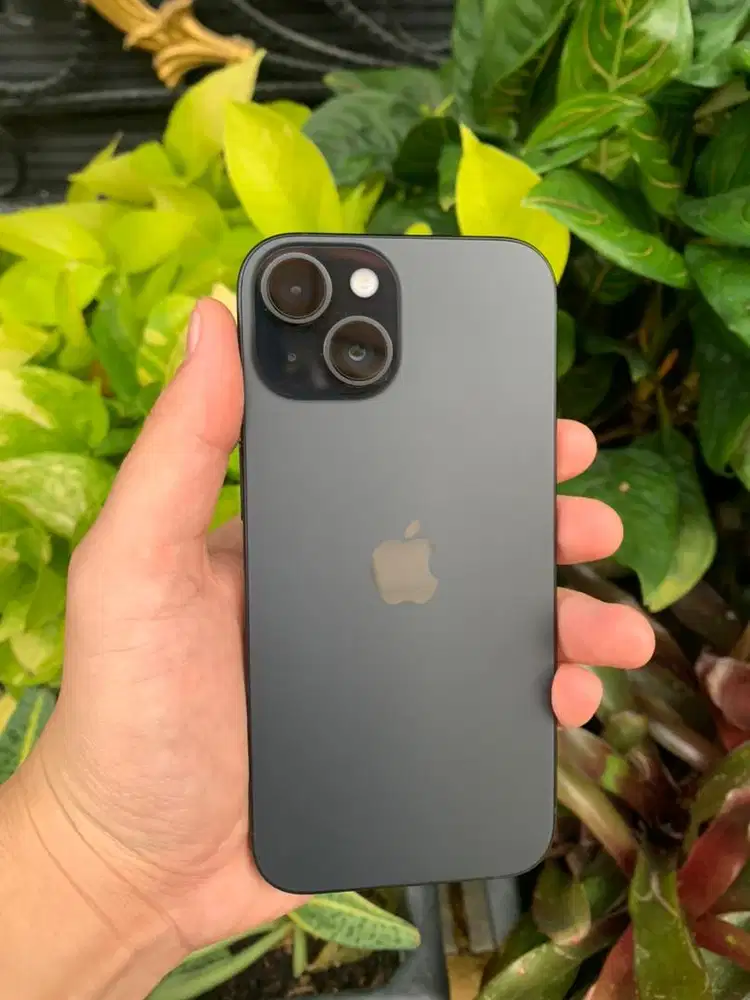 Iphone 15 128gb Black iBox Garansi On Mar’26 & Fullset Original