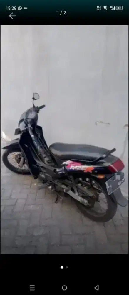 Kawasaki Kaze R 1997 Lengkap Siap Pakai