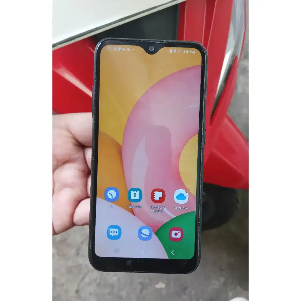 Samsung A01 Second Ram 2/16 Gb Siap Pakai