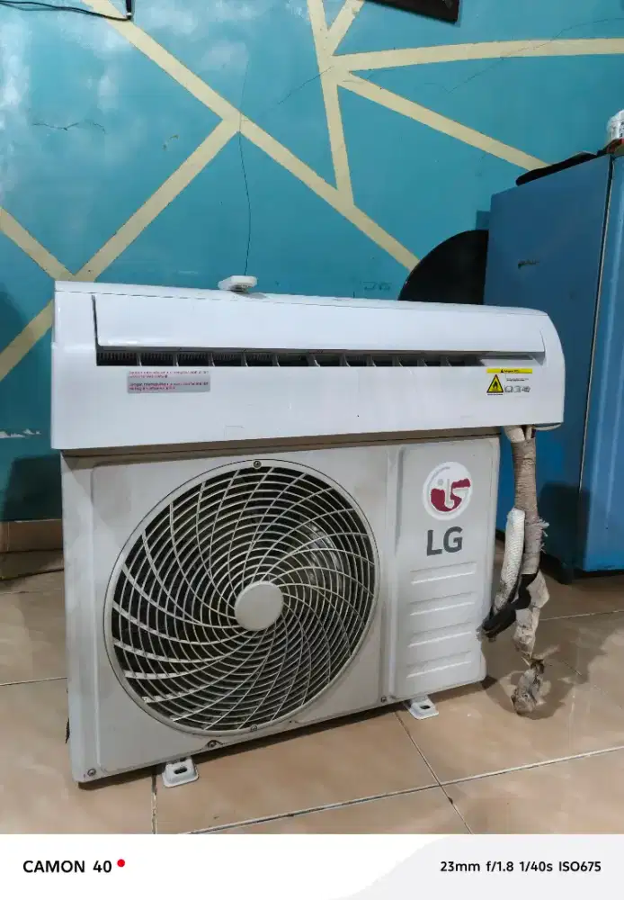 AC 1 PK merk LG Low watt R 32 terbaru, Pemakaian baru se tahun