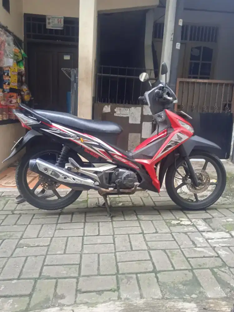 Honda Supra x 125 fi th 2014 pajak hidup original