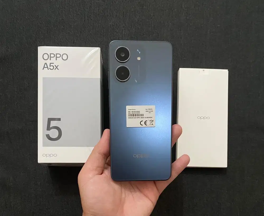 Oppo A5x 4/128 Fullsheet Mulus Garansi 2026