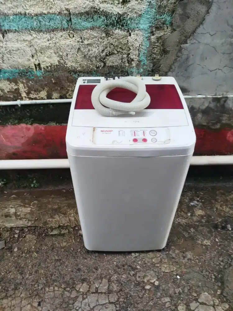 Bismillah d jual mesin cuci 1tabung manual merek sharp