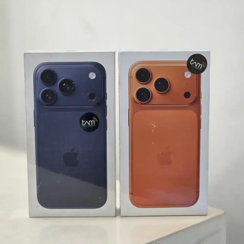 iPhone 17 pro max kondisi segel bergaransi resmi iBox