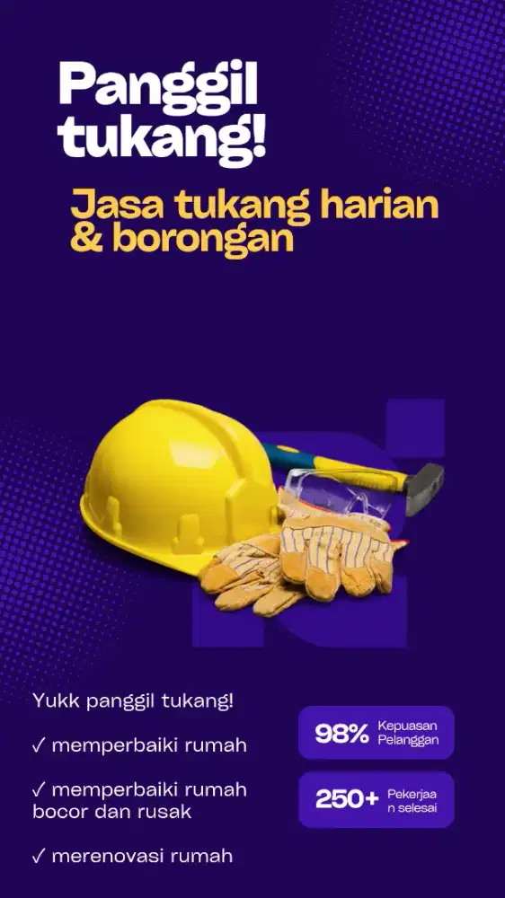 Tukang bangunan harian