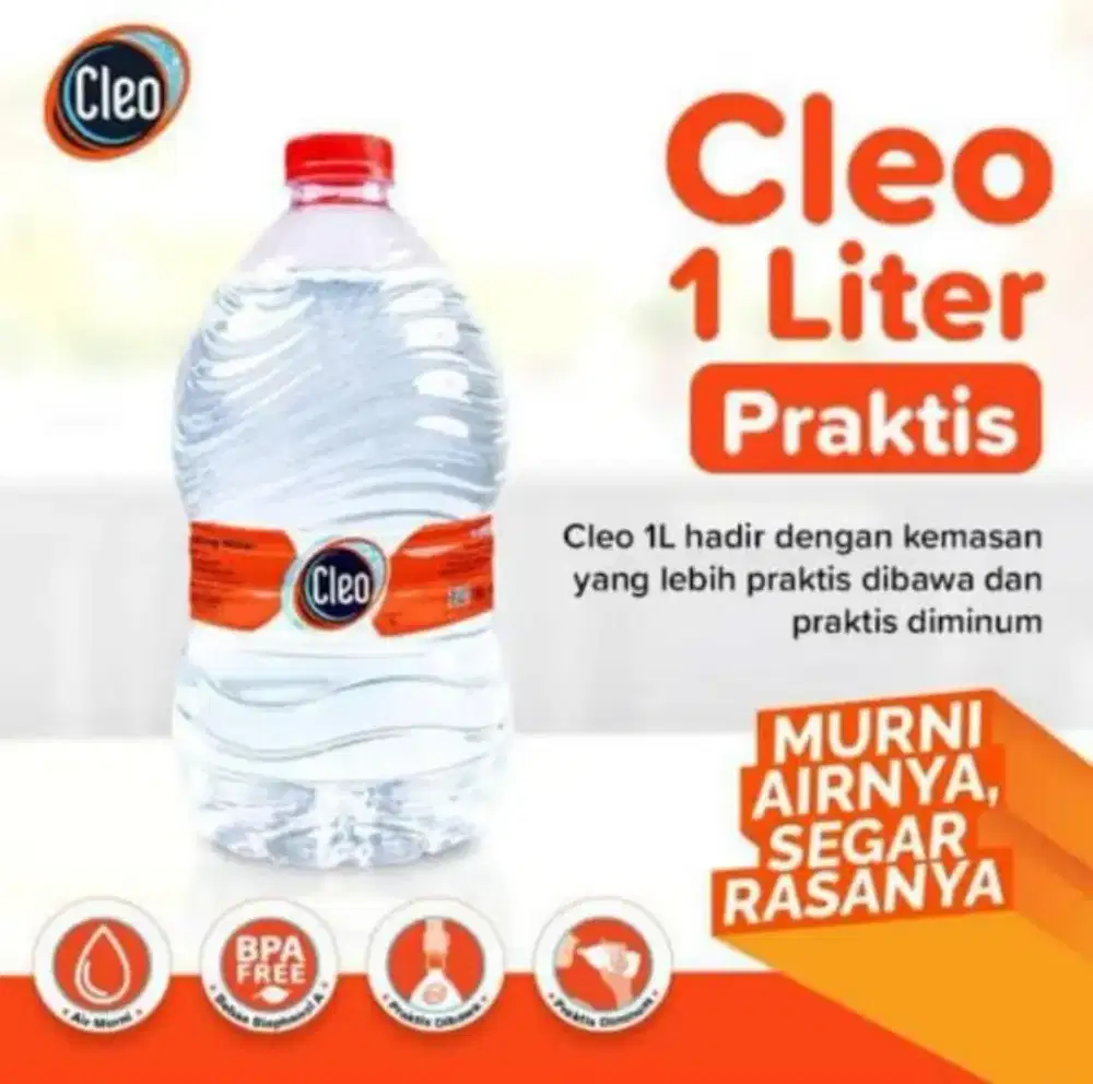 Kemasan Cleo 1 Liter