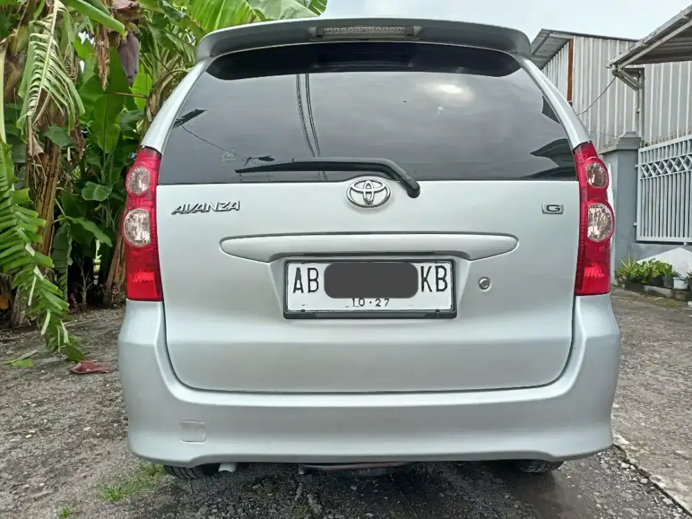 Toyota Avanza 2007 MT manual