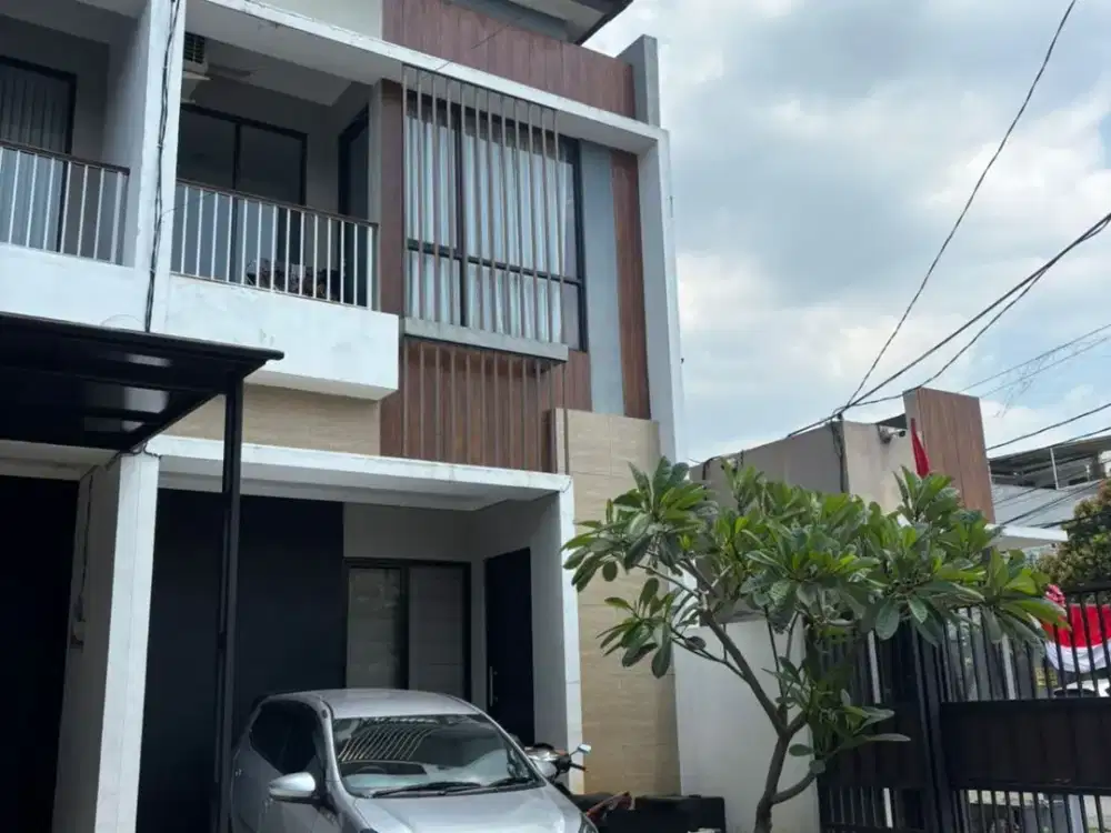 Rumah Cluster Bintaro Serua Dekat Stasiun dan Mal Bintaro XChange Siap Huni