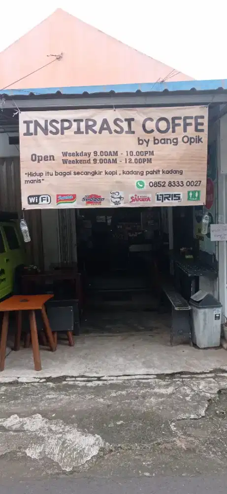 Over alih usaha warkop ala cafe