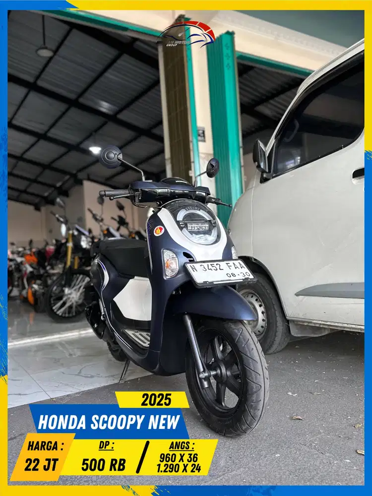 HONDA SCOOPY NEW 2025 LIKE NEW LOHH MASZEHH HIKMAH MOTOR KEPUH