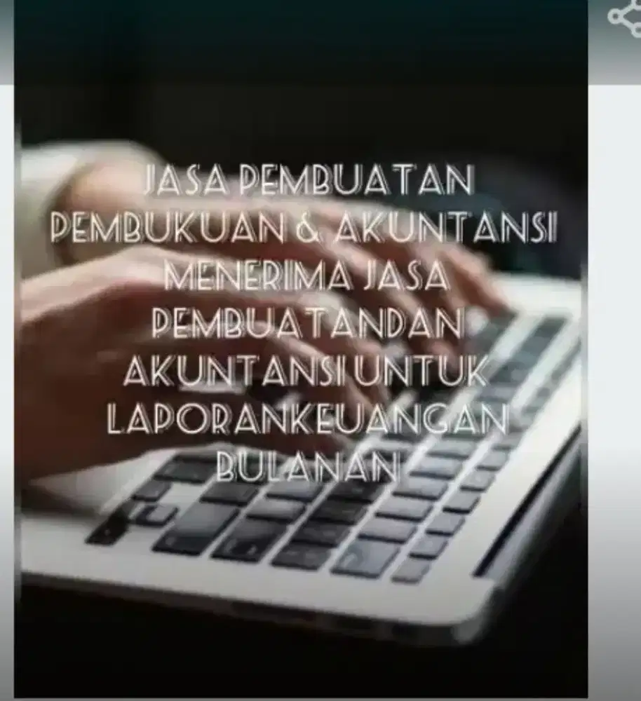 Penyusunan laporan keuangan