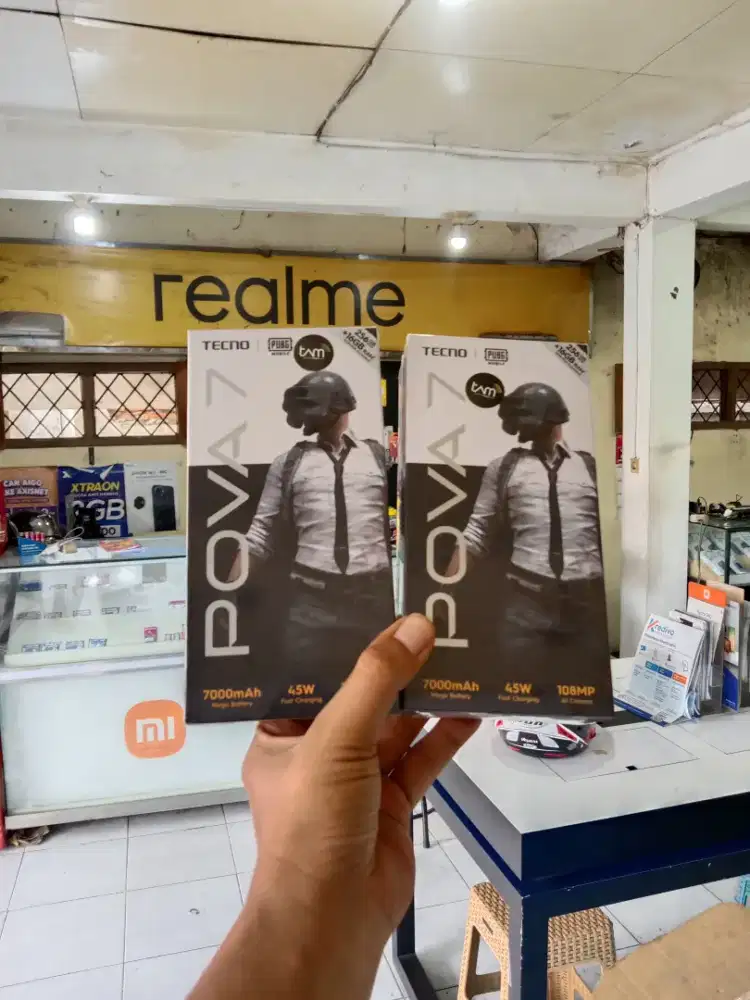 Berminat silahkan WA Tecno Pova 7 8+8/256 Garansi resmi 13bln
