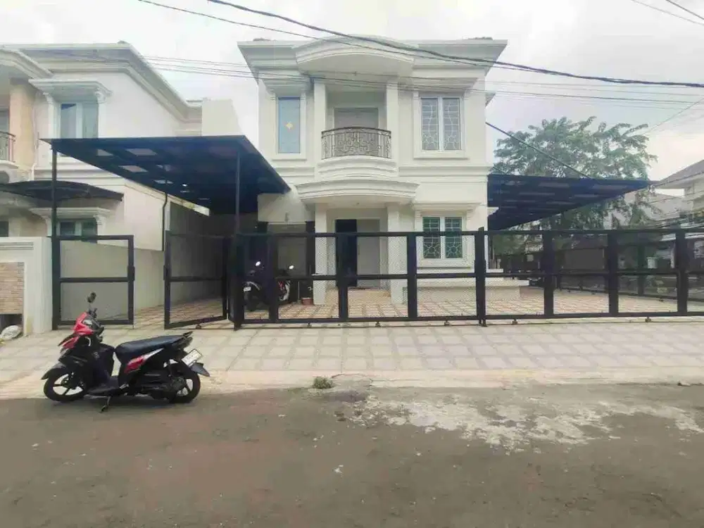 rumah mewah semi furnish di cipinang indah jakarta timur