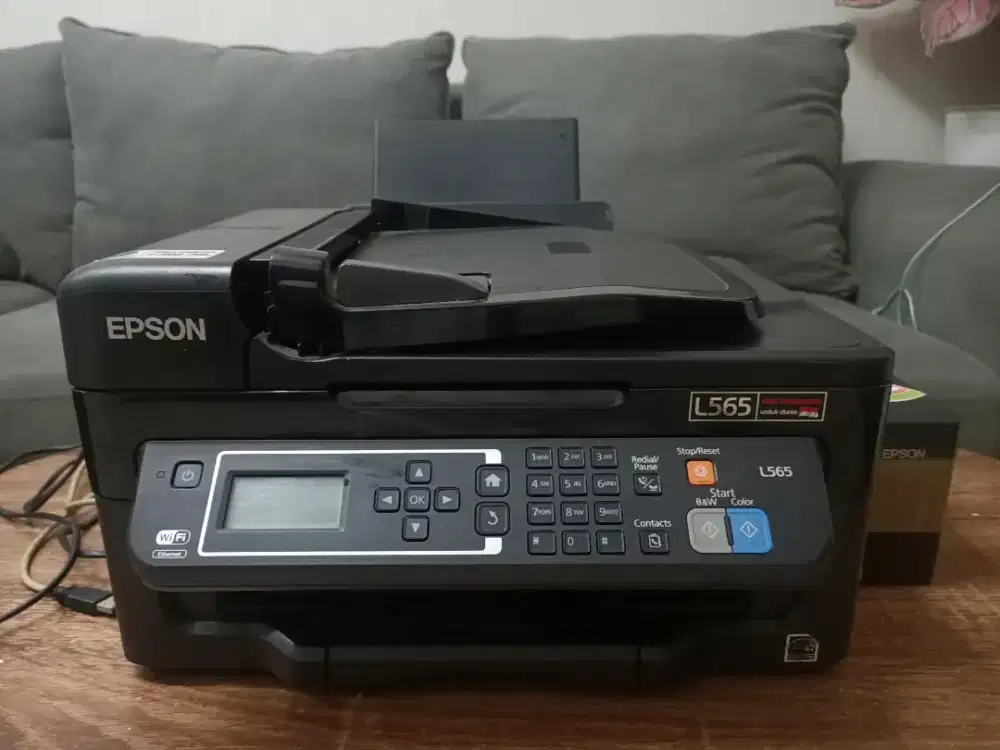 Printer Epson L565 All-in-One | Print Scan Copy Fax | WiFi | Normal