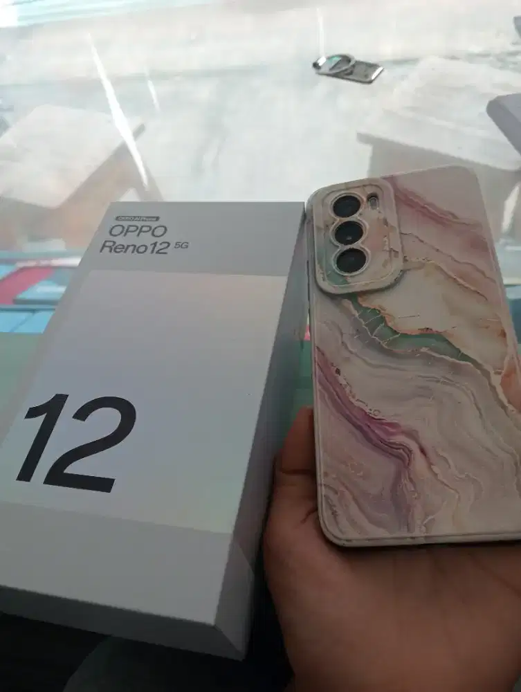 Handphone second Oppo Reno 12 5G