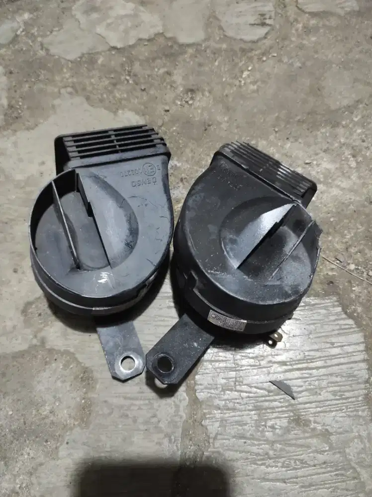 Klakson keong mobil motor merek denso