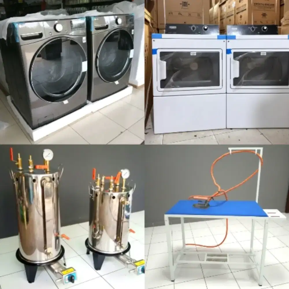 Mesin Usaha Laundry / Paket Usaha Laundry