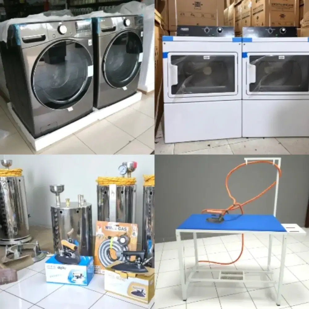 . Mesin Laundry / Paket Usaha Laundry