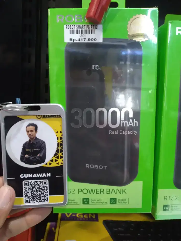 Power bank ROBOT RT32 ATLANTIS DAHSYAT