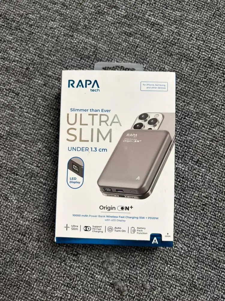 Powerbank RAPA TECH RAPATECH ORIGIN ON+ ON + PLUS