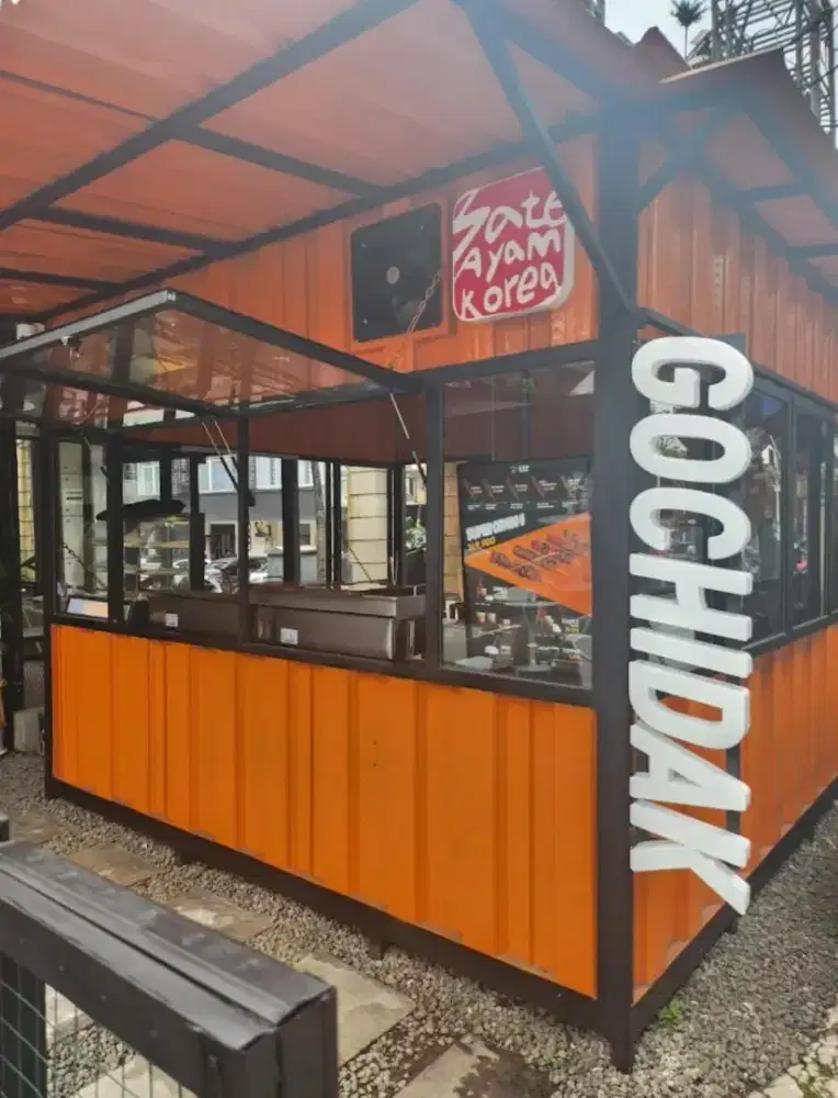 DIJUAL CEPAT CONTAINER BEKAS USAHA SATE KOREA