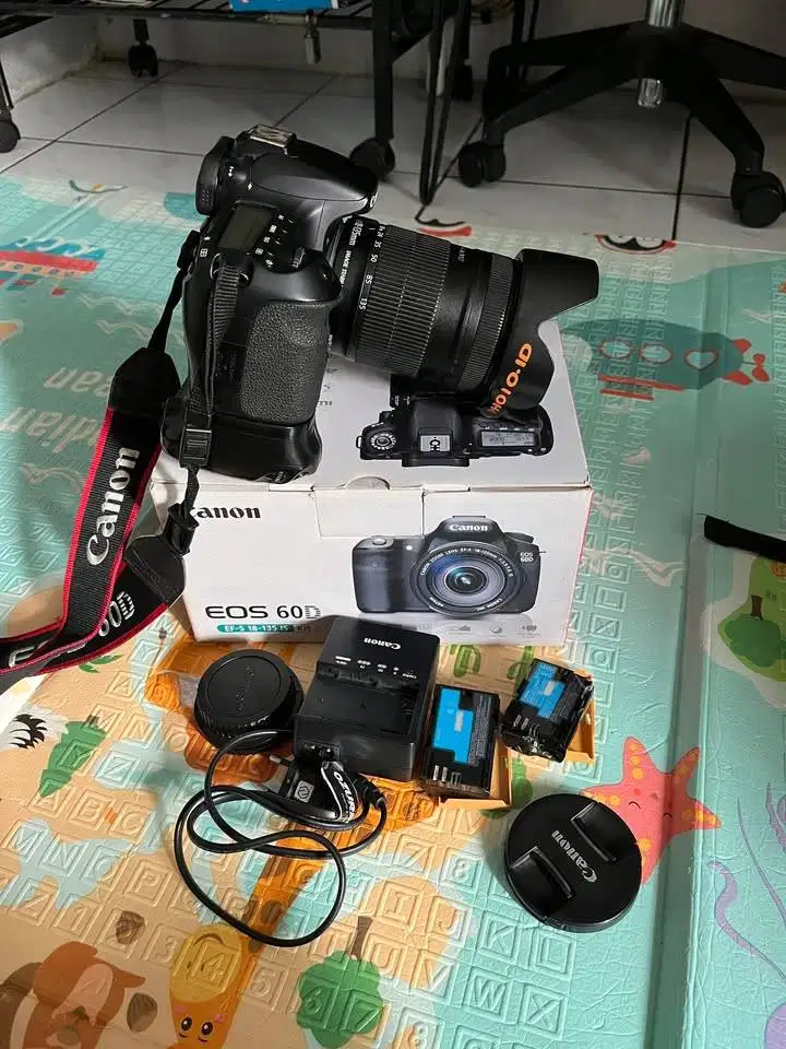 Canon 60D - Lensa 18 - 135mm