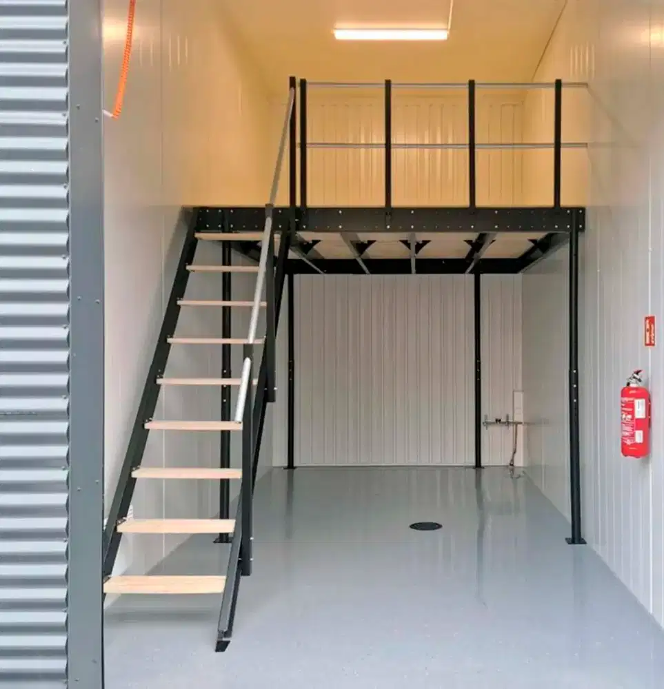 mezzanine kayu minimalis