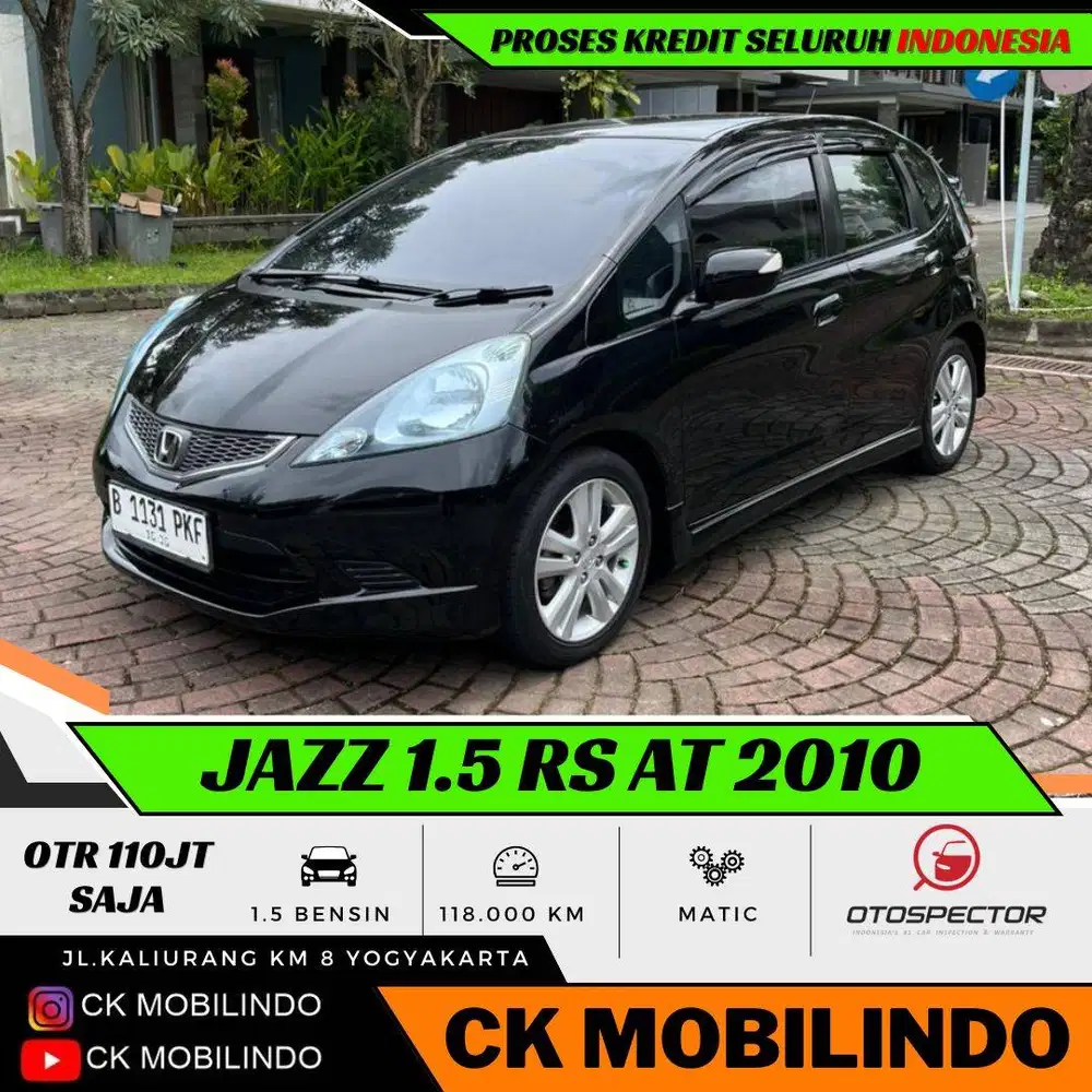 Honda Jazz RS Matic 2010 DP Minim Kredit Murah Yaris