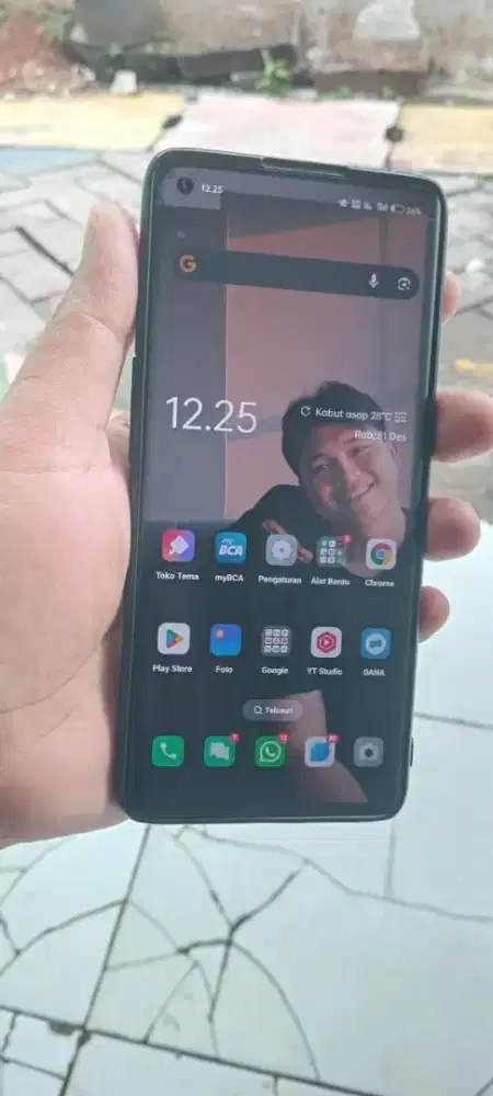 OPPO RENO 4 PRO 8+5/256GB HP + CHARGER