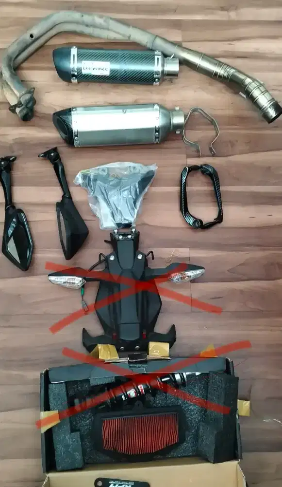 Sparepart Ninja 250 dan zx